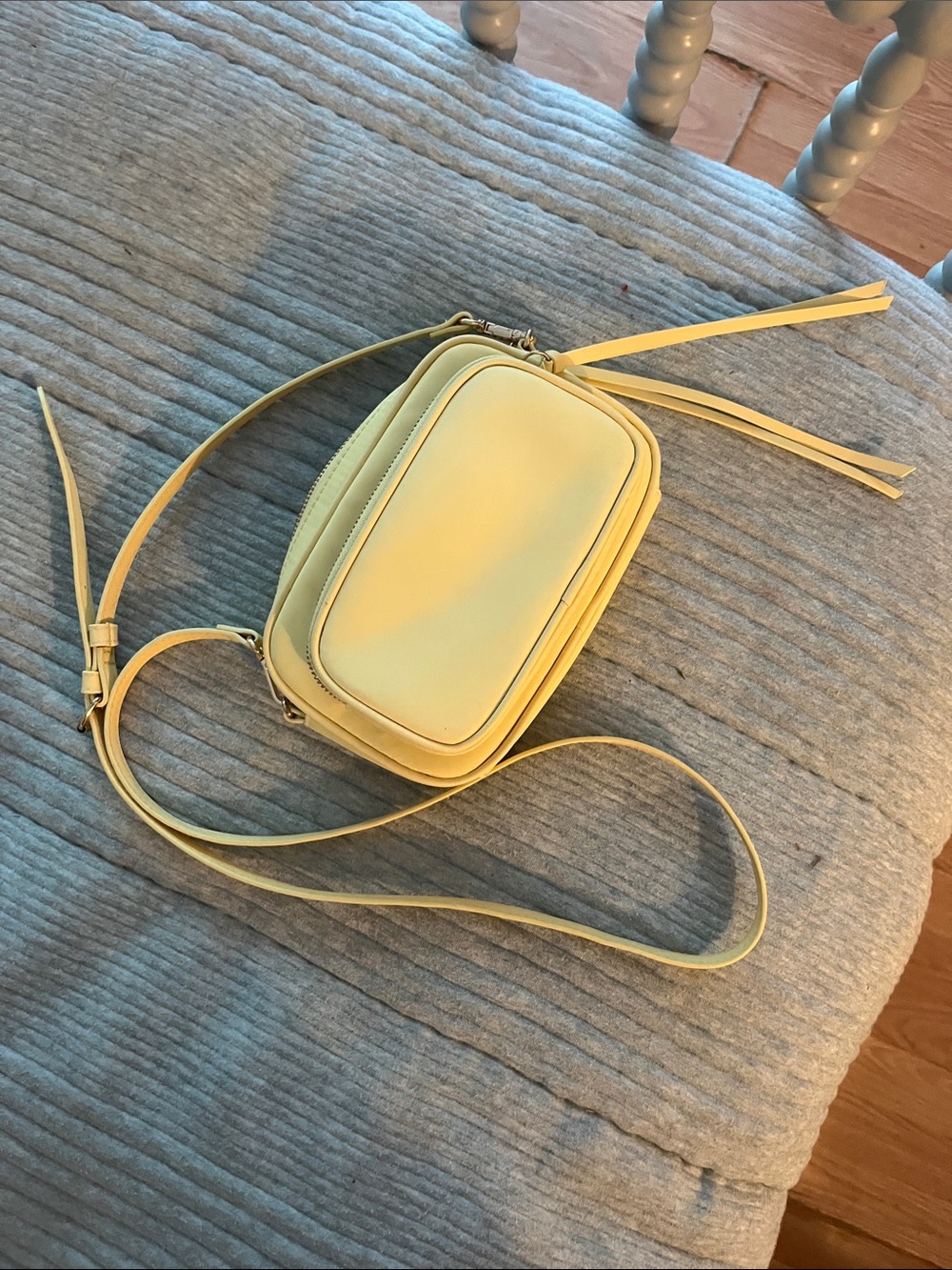 H&M Lemon Yellow Crossbody Camera Bag